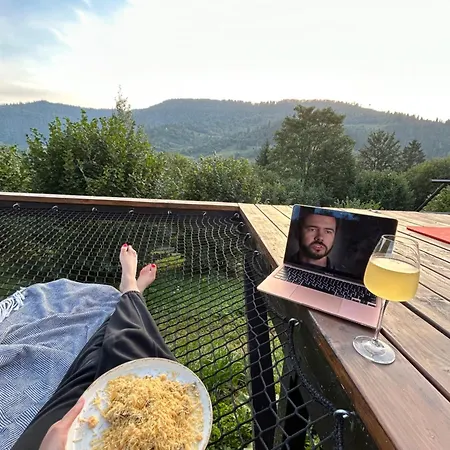 Mirest - в горах із чаном-джакузі