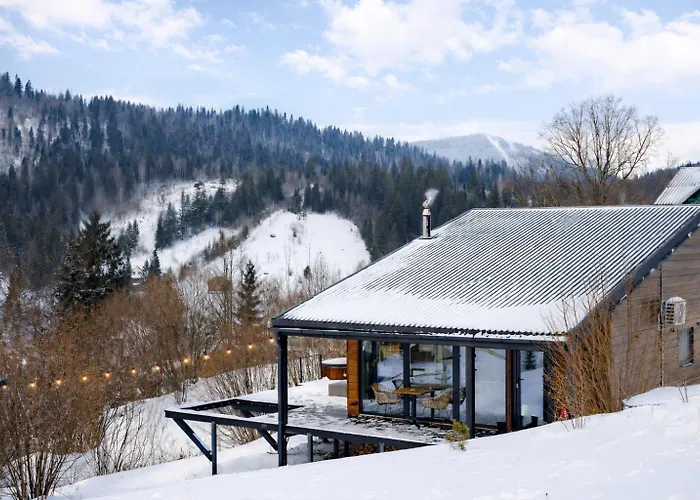 Mirest - в горах із чаном-джакузі Holiday home Slavske